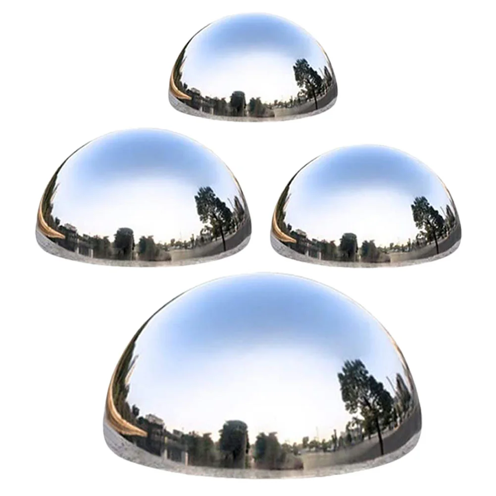 

Mirror Surface Balls Garden Reflective Spheres Stainless Steel Hollow Globe Gazing