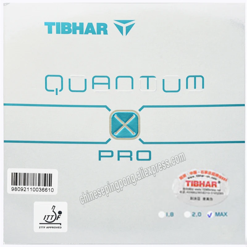 

Tibhar quantum X pro table tennis rubber blue and pink rubber for national player none tacky fast attack loop cake sponge