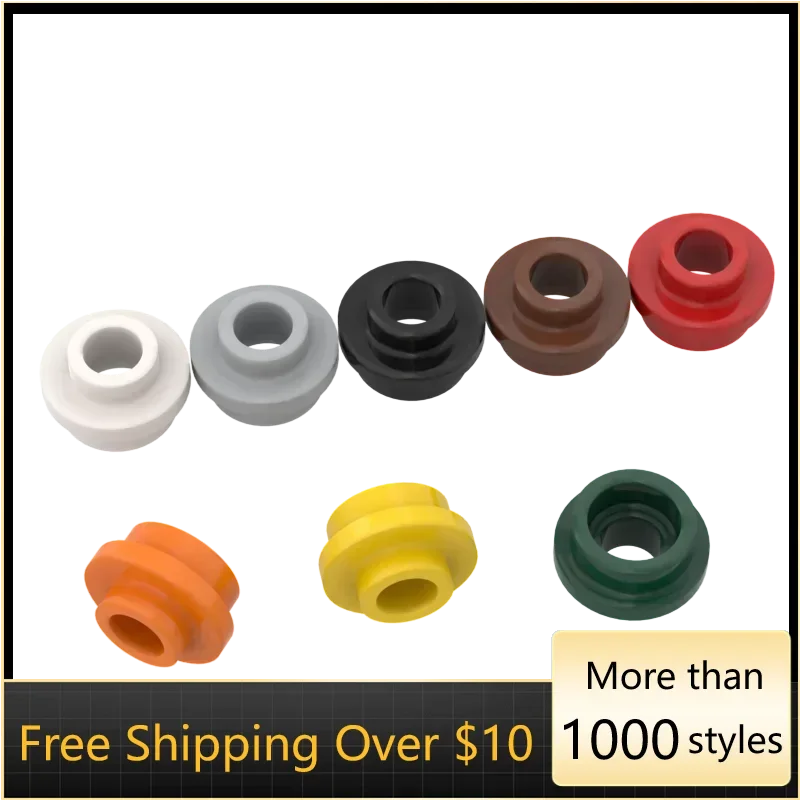 10 шт. высокотехнологичные сборные частицы 85861 1x1 полые маленькие круглые пластины