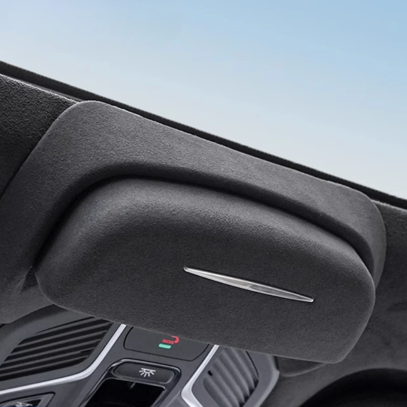 Фото Для GEELY Monjaro KX11 Xingyue L 2024, чехол для очков, автомобильный флип-мех, модифицированные детали, декоративные продукты, модифицированный интерьер автомобиля Daquan №1