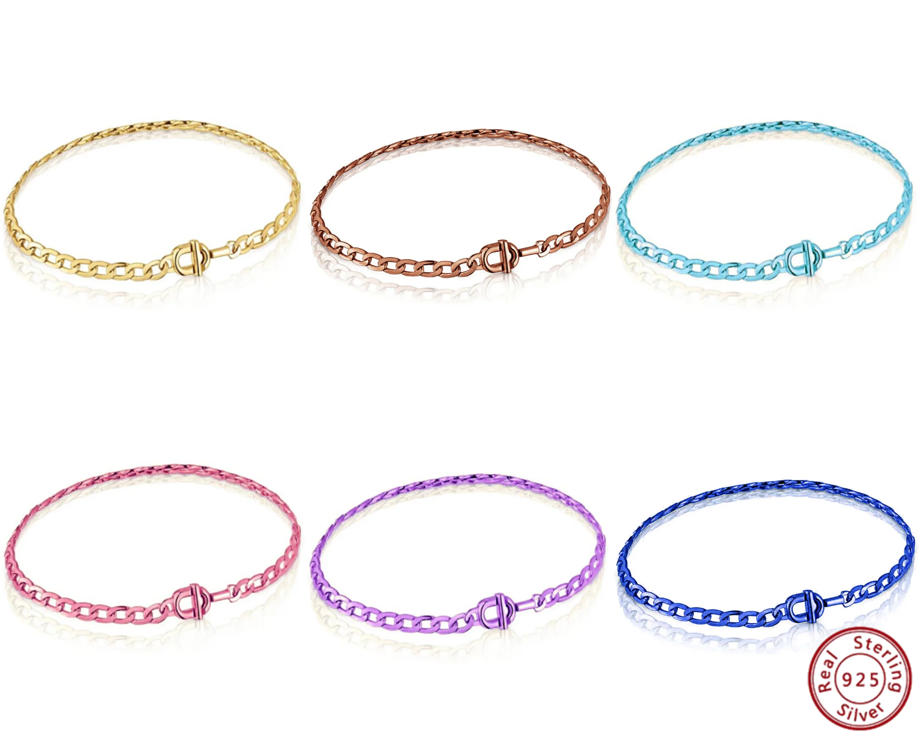 

2023 Spanish Bear S925 Sterling Silver Bracelets – Radiant and refined, adding a touch of glamour to any outfit