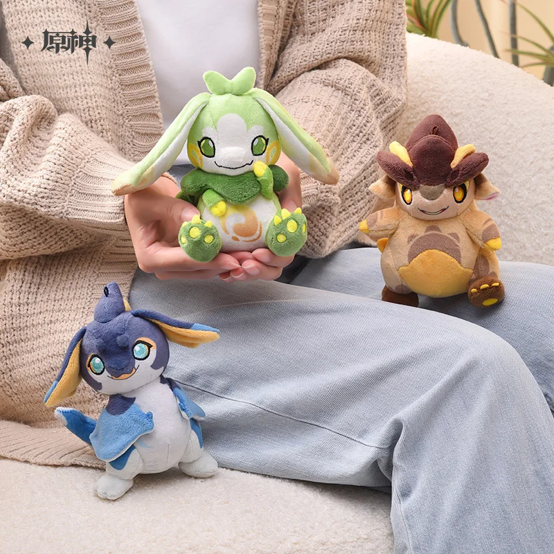 Оригинальная игра Genshin Impact Natlan Dragon Tepetlisauri Koholasaurs Yumkasaur плюшевая кукла для косплея