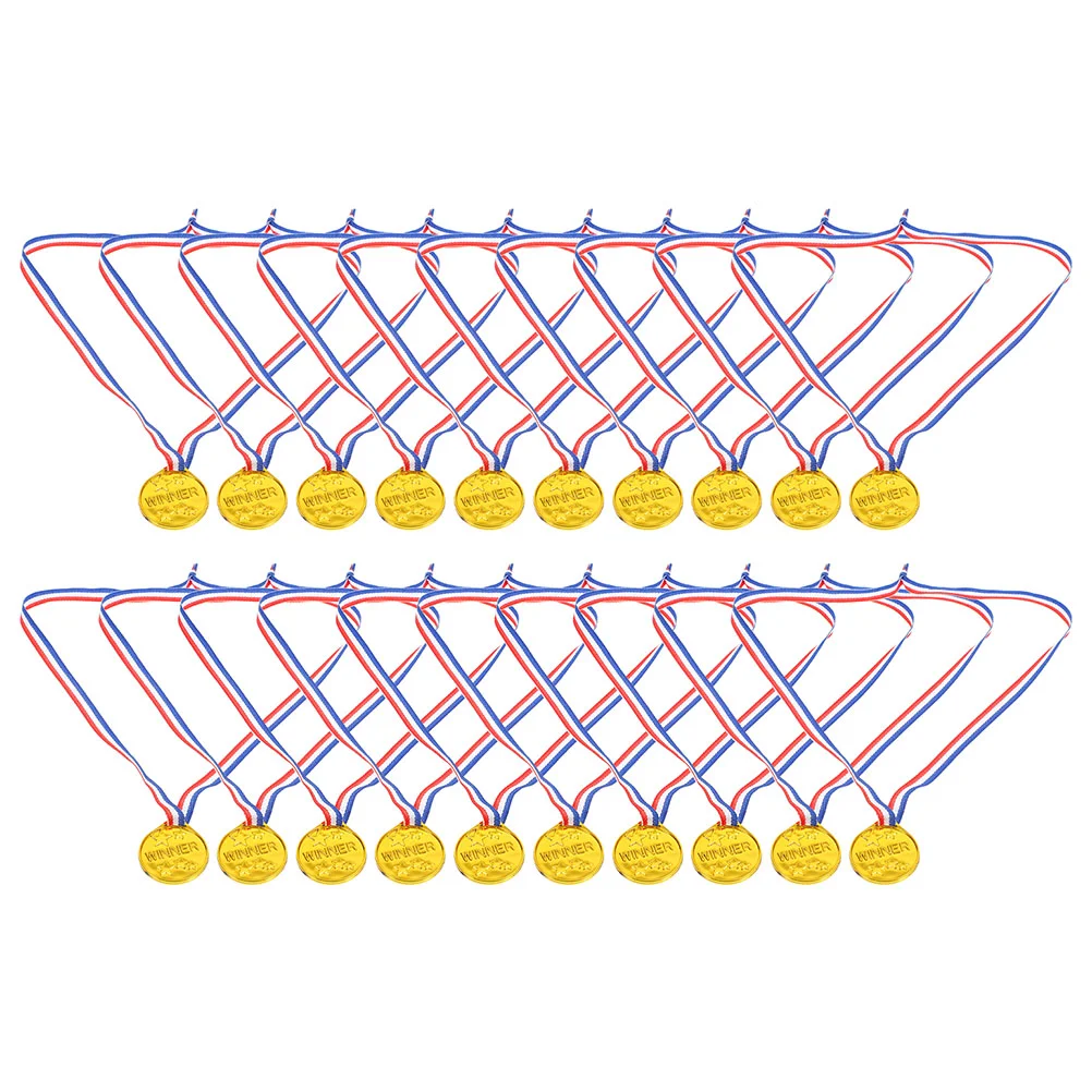 

25Pcs Sports Match Decorative Medals Creative Sports Game Medal Sports Medals