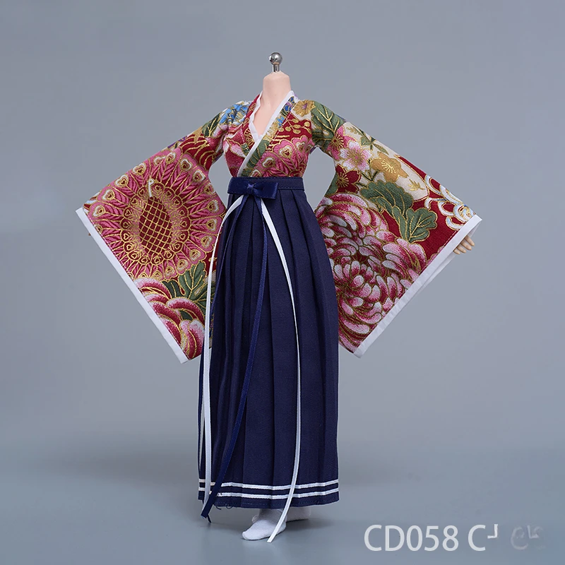 Комплект одежды Cdtoys Cd058: кимоно для женской фигурки солдата в масштабе 16, для 12-дюймовых экшн-фигурок Tbleague Phicen Body (art.: 3920d83ef946d) - 3920d83ef946d