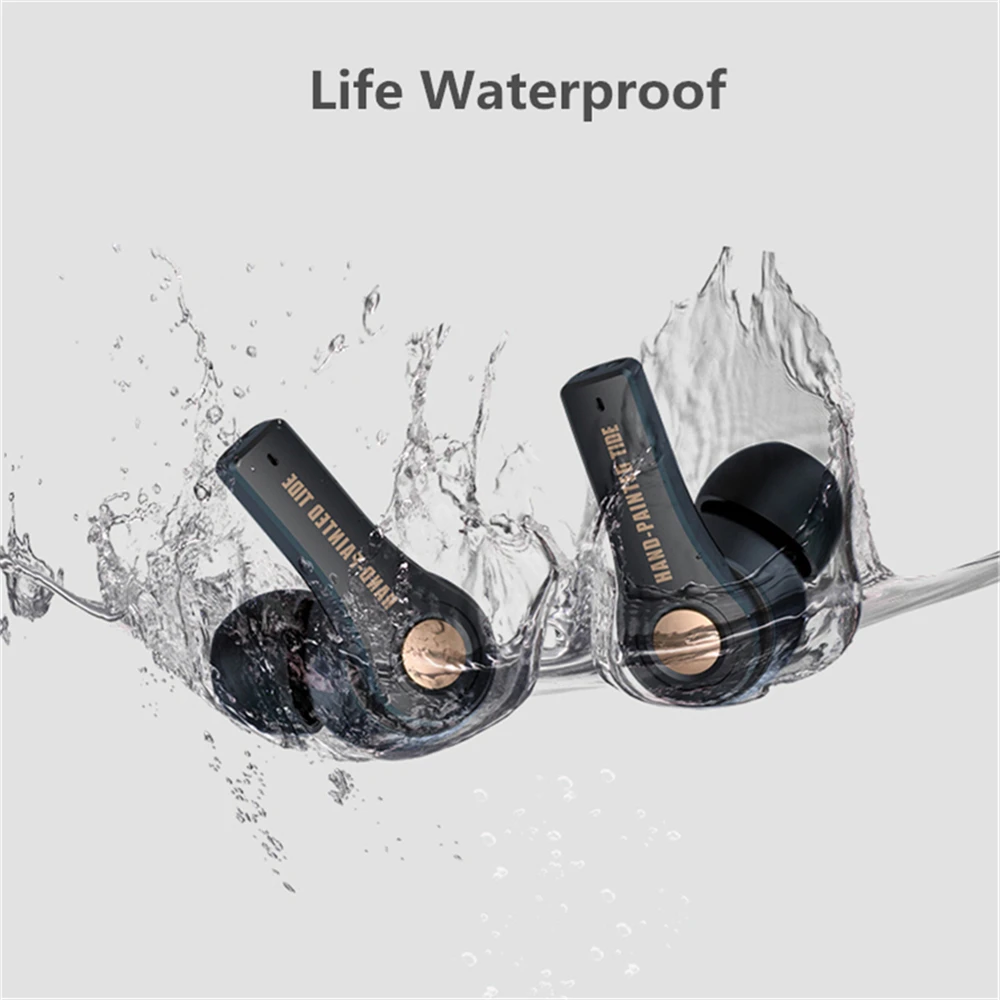 TS-100 TWS Headphones Wireless Bluetooth 5.0 Earphones Stereo Bass Earbuds Noise Canceling Sports Waterproof Headset With Mic |