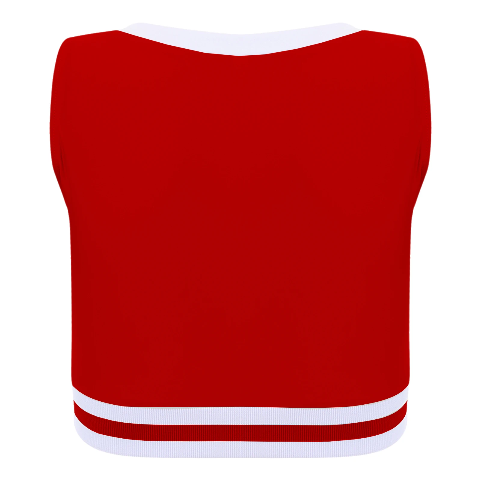 Женский сексуальный летний топ с V-образным вырезом без рукавов буквенным