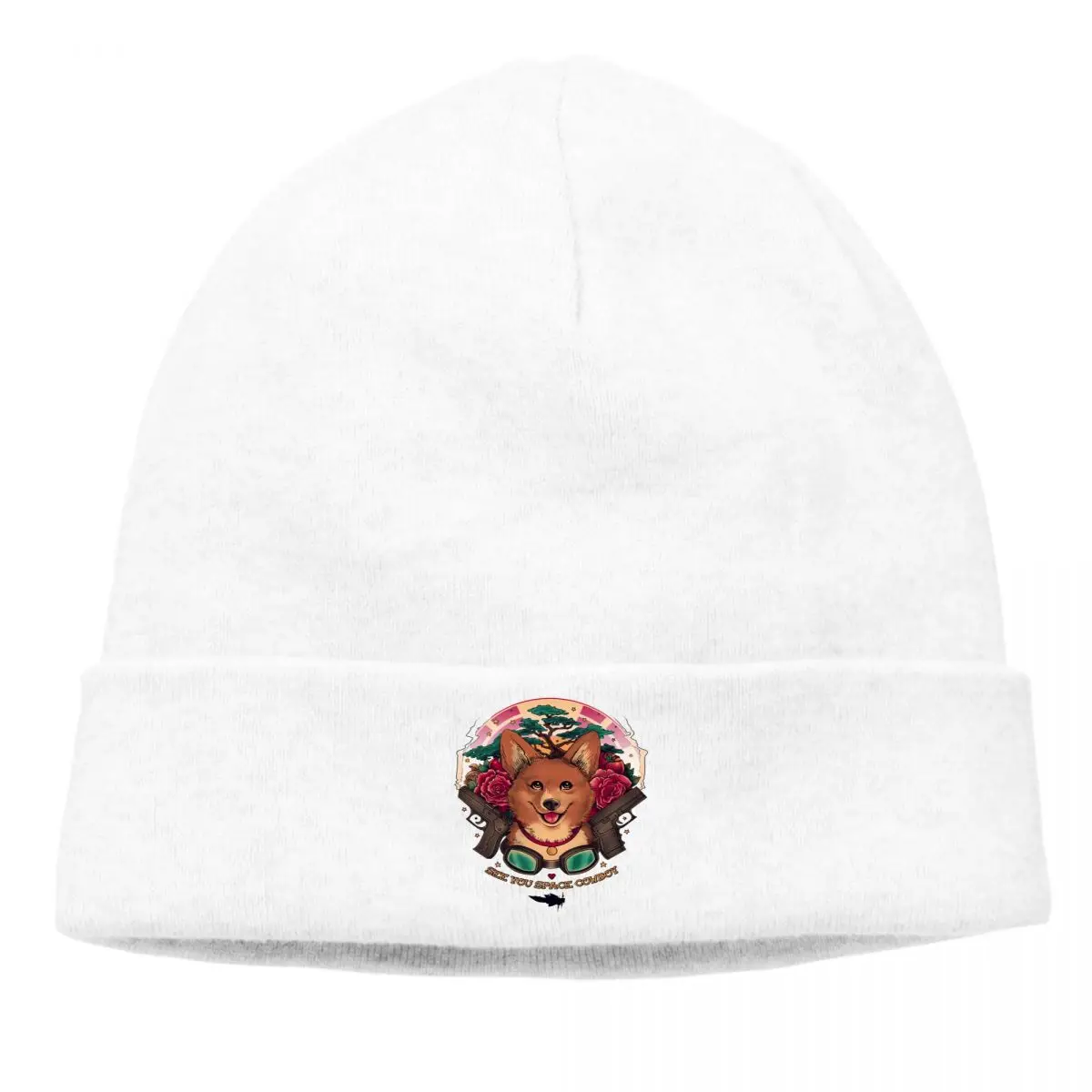 

Ковбой Бибоп Спайк аниме зимние теплые облегающие шапки вязаная шапочка с собакой специальные шапочки шапки наушники