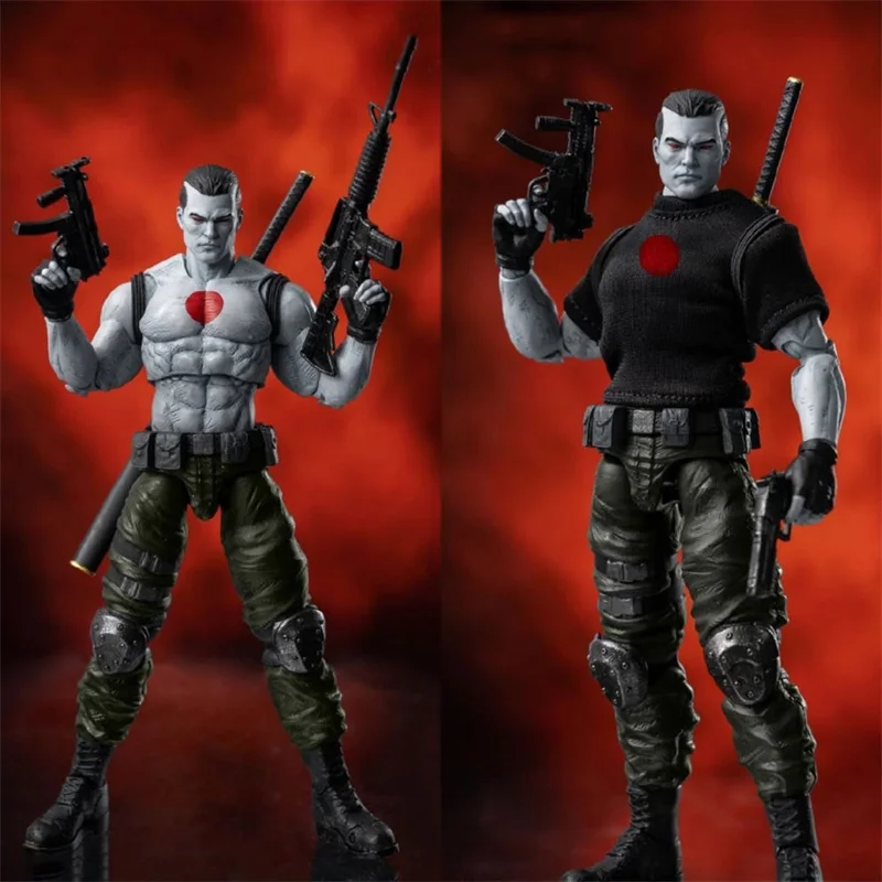 

1:12 Scale Model 3Z01810W0 Bloodshot Figzero For 6inch Strong Male Body Warrior Action Figure Dolls Full Set Toys Collection