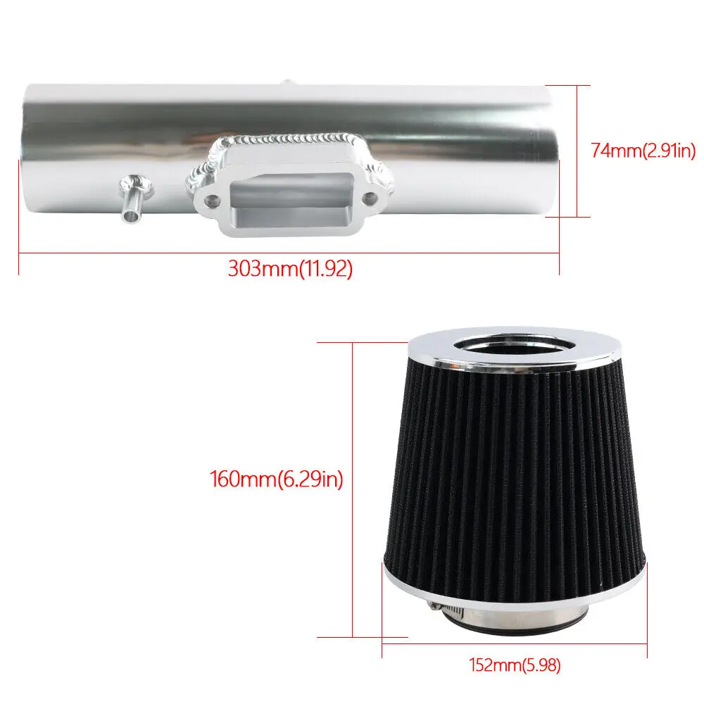 Характеристики для 97-03 Camry/Solara XV20 V6 3 0 л полированная короткая ОЗУ воздухозаборник