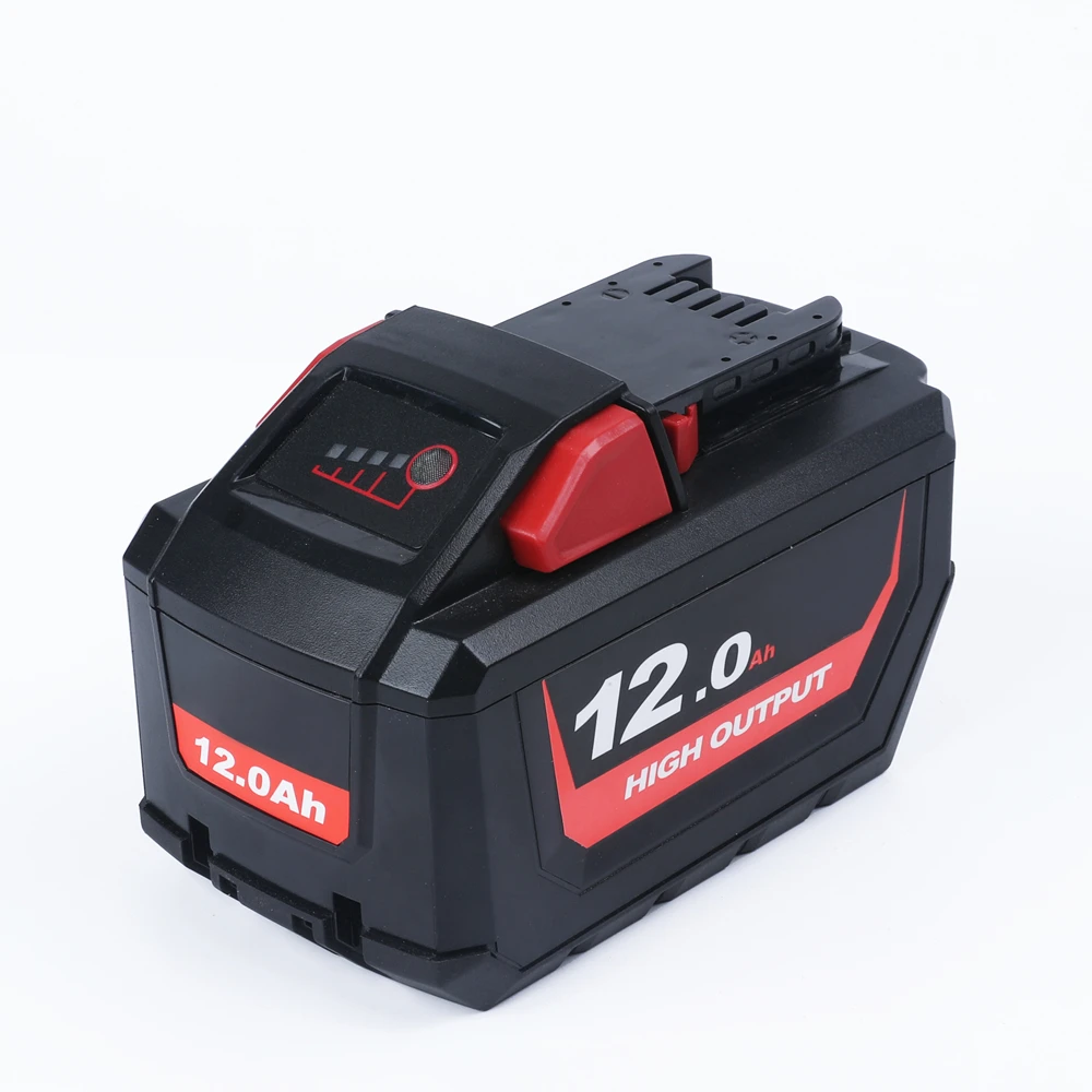 

New 18V 12Ah Lithium-Ion High Output Replacement Battery Pack for 48-11-1812 for Milwaukee M18 18V Cordless Power Tool Free Ship