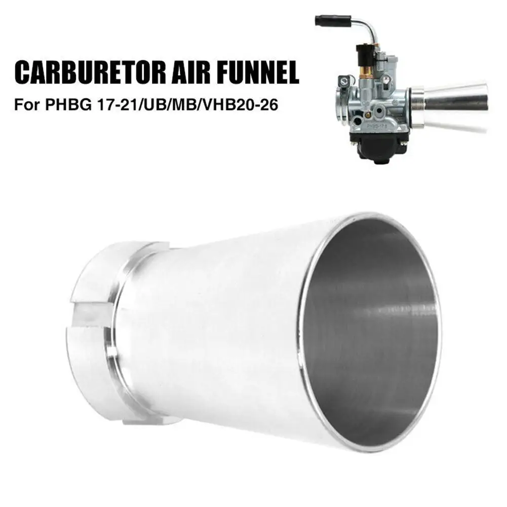 

Motorcycle Carburetor Air Filter Trumpet Offset Ram Fit For Dellorto PHBG UB 32mm Air Filter Velocity Stacks