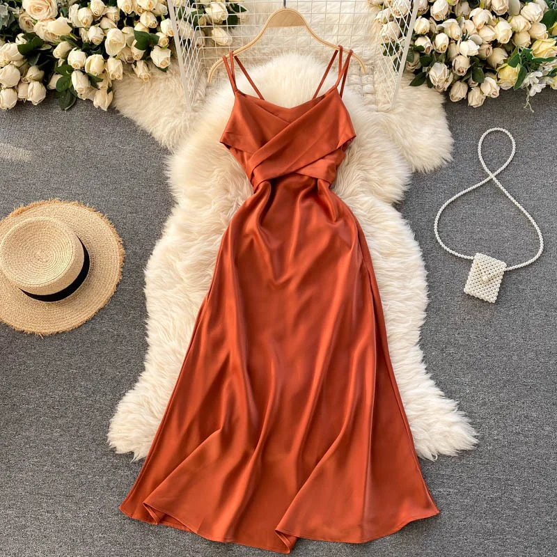 

dress cross v-neck maternity midi skirt one