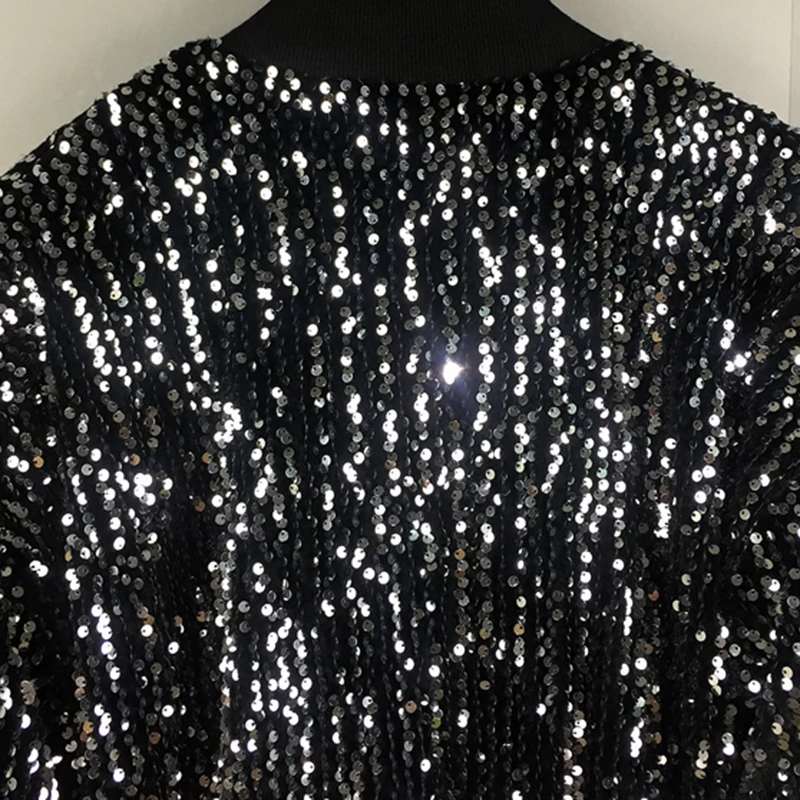 PFHQ Бейсбольные спортивные мужские короткие куртки с блестками легкие роскошные