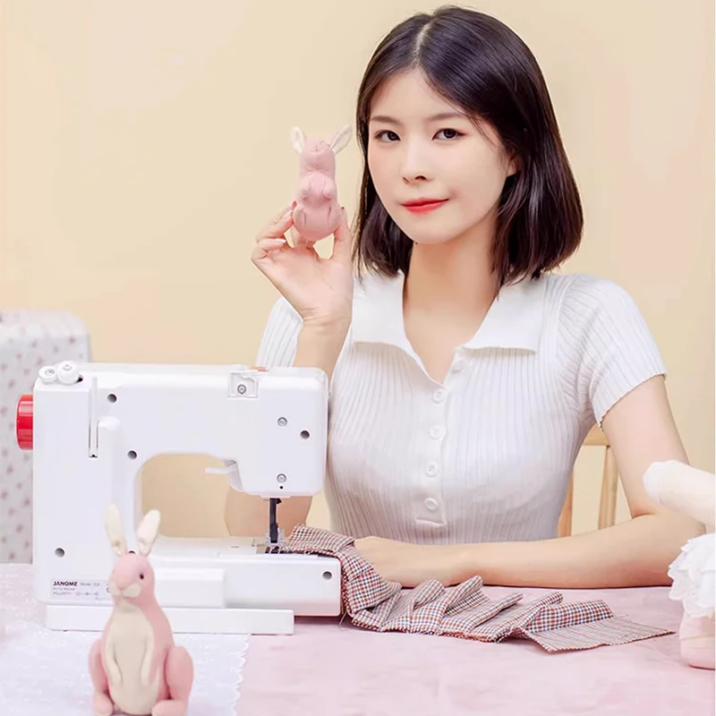 525A многофункциональная мини-электрическая швейная машина для оверлока