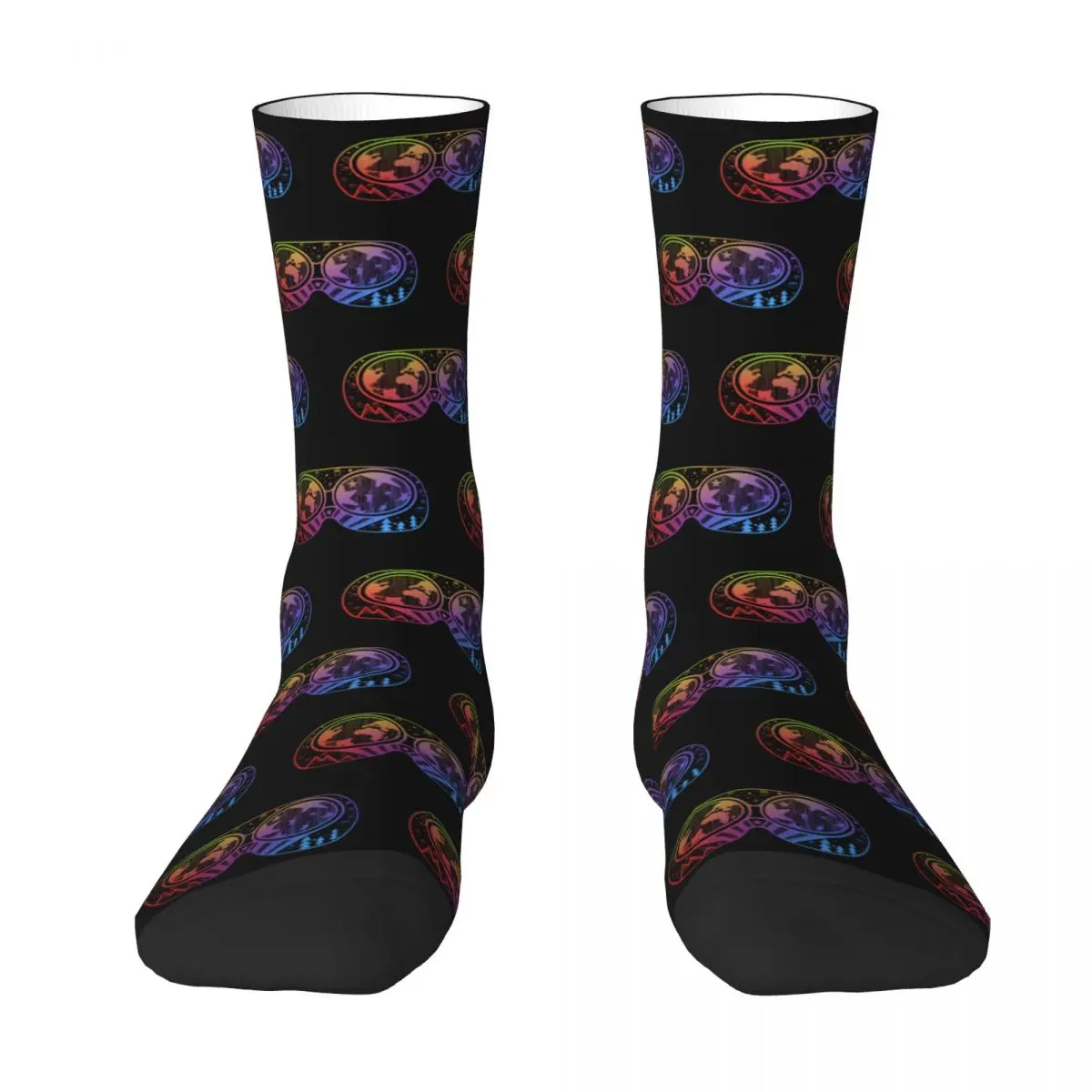 Abstract Graffiti Glasses Adult Socks abstract,graffiti,glasses,Unisex socks,men Socks women Socks