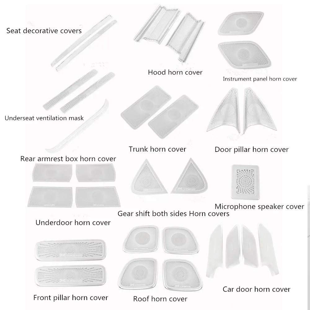 Крышка клаксона для двери автомобиля модификация интерьера звуковое украшение