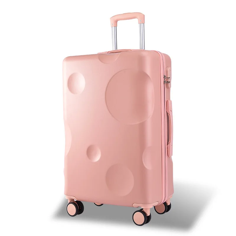 

Suitcase Female Small Fresh Pothole Rod Case Male Travel Code Case Leather Case