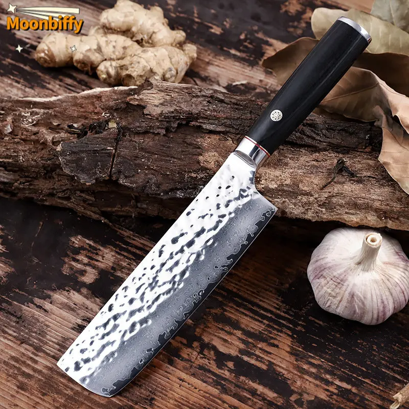 

7 Inch Professional Japanese Knives 67 Layers Steel Sharp Slicing Cleaver Kitchen Knives Wood Handle Cuchillos De Cocina Facas
