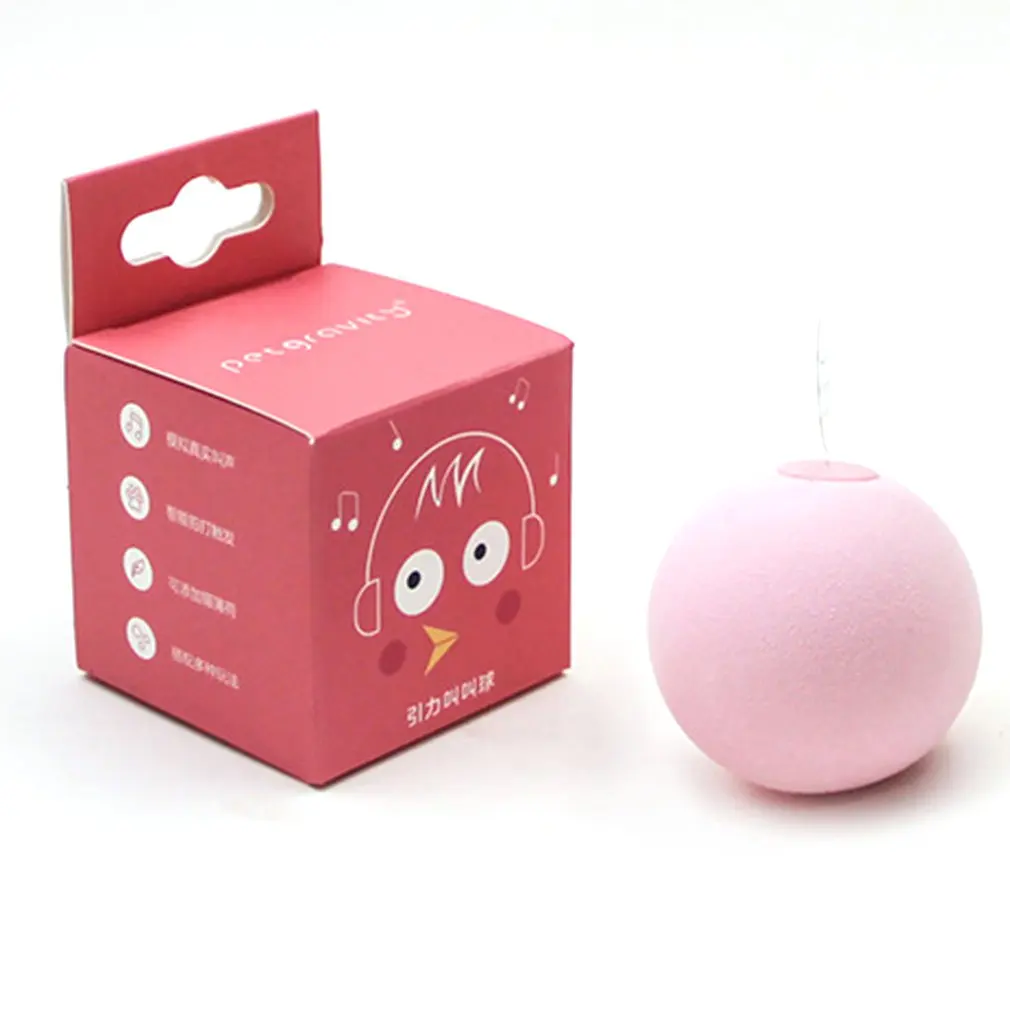 

Интерактивный умный мяч для домашних животных, тренировочная игрушка для кошек, мяч со сменным звуком, мяч для кошек, игрушка для кошек