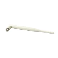 1pc 2 4ghz 6dbi high gain wifi antenna omni rp sma male with hole connector signal booster white high quality aerial