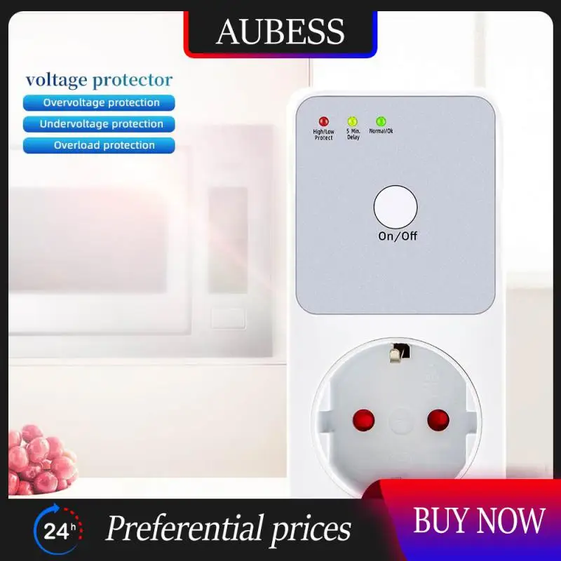 

Automatic Voltage Protector Safety Protector Convenient Socket Switch Automatic Power Off Temperature Control Protection 230vac