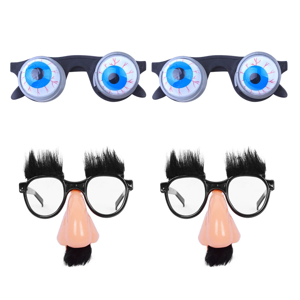 

Glassesparty Funny Disguisespring Eyeball Sunglasses Nose Kids Prank Novelty Eyes Eyewear Eyeglasses Fake Eyeballs Mustache Eye
