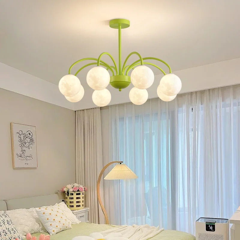 

Подвесной светильник из черной железной проволоки, стеклянный, для столовой, кухни, островка, Роскошный дизайнерский светильник