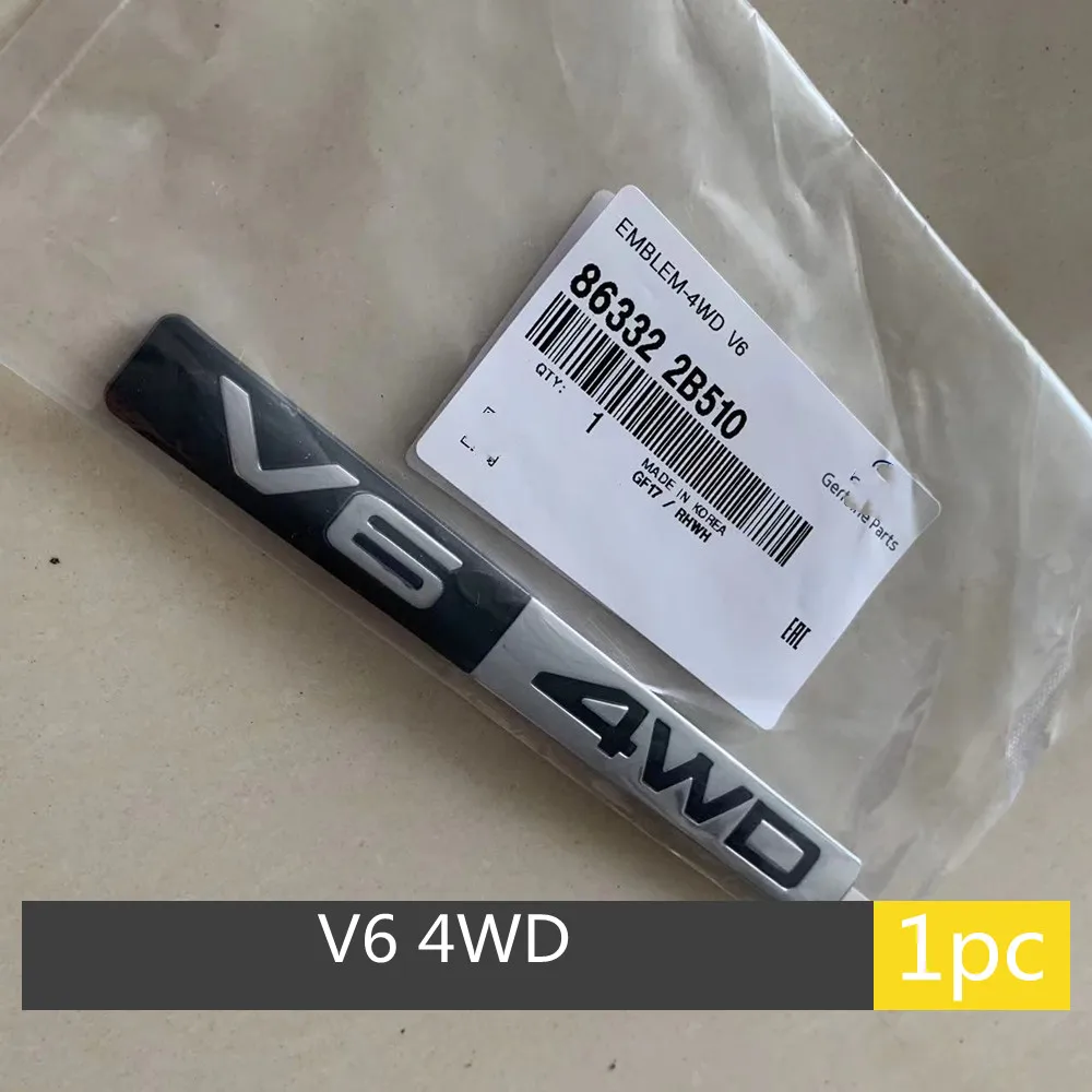 

Оригинальные детали, автостайлинг 4WDV6 V6 4WD, эмблема с логотипом для внедорожника, спортивный штатив, модель 4WDV6