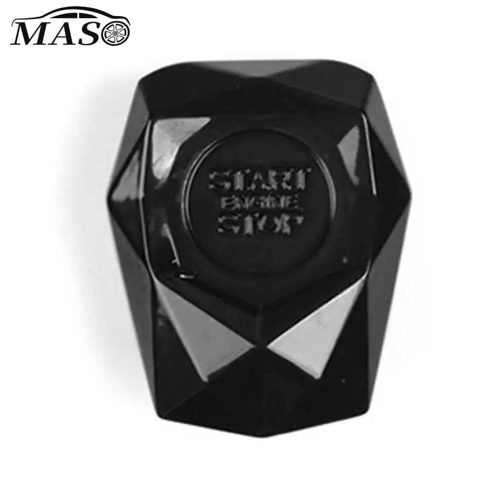 

1pcs Car Engine Ignition Start Stop Button Protective Cover Car Interior Decoration Sticker