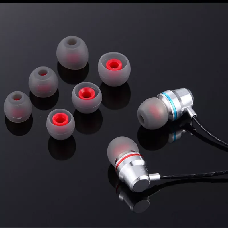 

4.0 mm (L m s) silicone Ear Pads for in-Ear Headphones Silicone eartips/Ear sleeve Headset Accessories