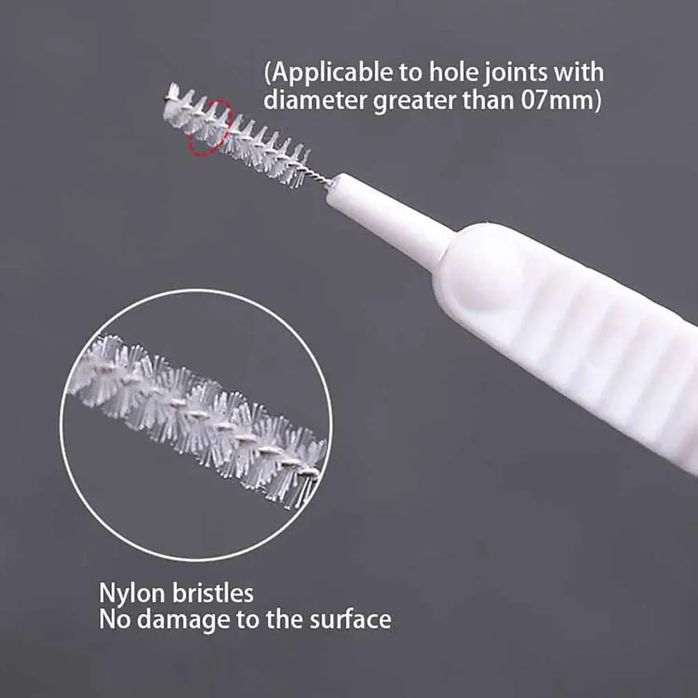 

10pcs Shower Head Cleaning Brushes Washing Anti-clogging Small Brushes Pore Gap Cleaning Brushes For Kitchen Toilet Phone Hole