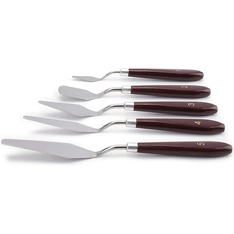 Набор ножей для мастила из 15 предметов шпатель скребок смешивания масла холста