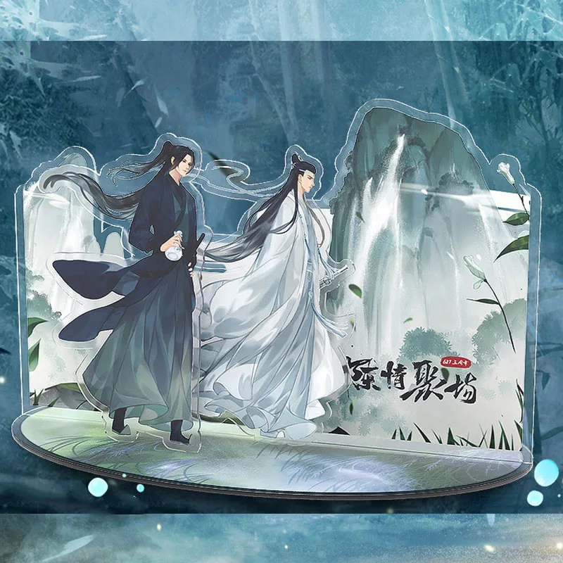 

Limit Anime The Untamed Mo Dao Zu Shi Wei Wuxian Lan Wangji Third Anniversary Scene Acrylic Stand Model Cosplay Table Toys BL