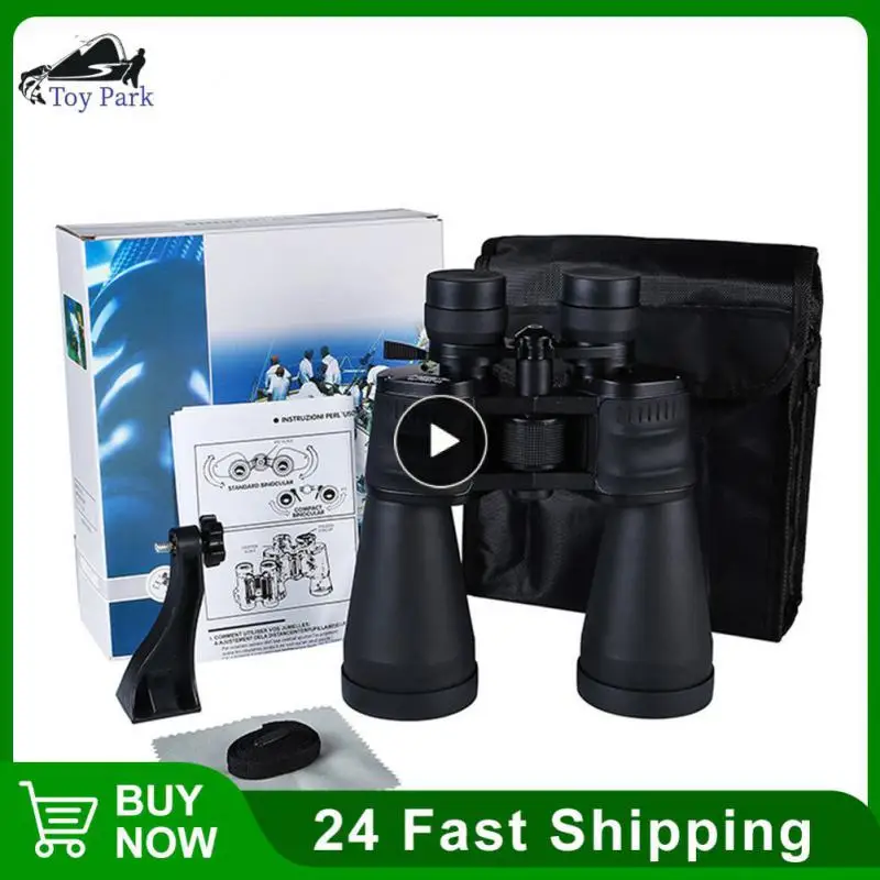 

1300g Anti-slip Focusing Eyeglasses Fully Coated Binoculars Professional Night Vision Camping Equipment 180 X Telescope Black