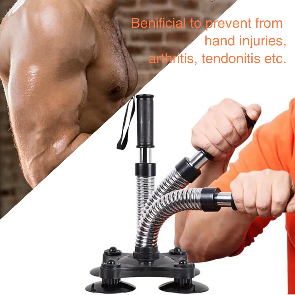 

Wrestling Hand Gripper Set Strong Wrist Steel Exerciser Power Arm Equipment Trainer Forearm Muscle Professional Spring Structure