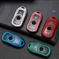 for buick envision crosswell opel astra vauxhall verano encore gx gl6 carbon fiber tpu car key protective cover shell buckle acc