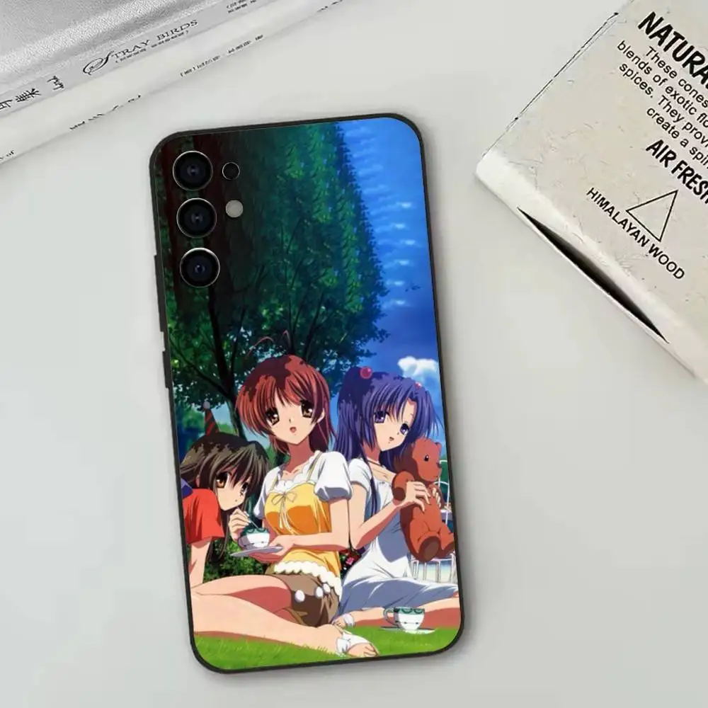 Фото Чехол для телефона Furukawa Nagisa-Sakagami Tomoyo-CLANNAD для Samsung S25, S24, S21, S22, S23, S30, Ultra, S20, Plus, Fe, Lite, Note, 10, Black Co №4