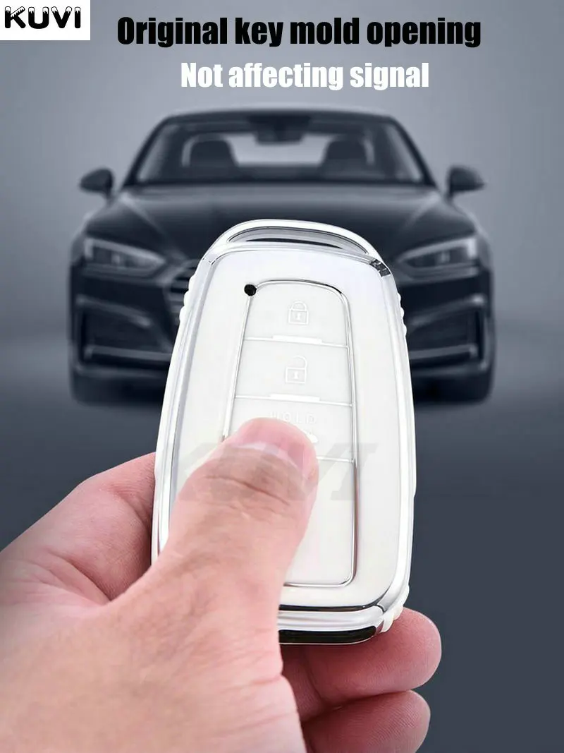 Модный чехол из ТПУ для автомобильного ключа с дистанционным управлением Toyota