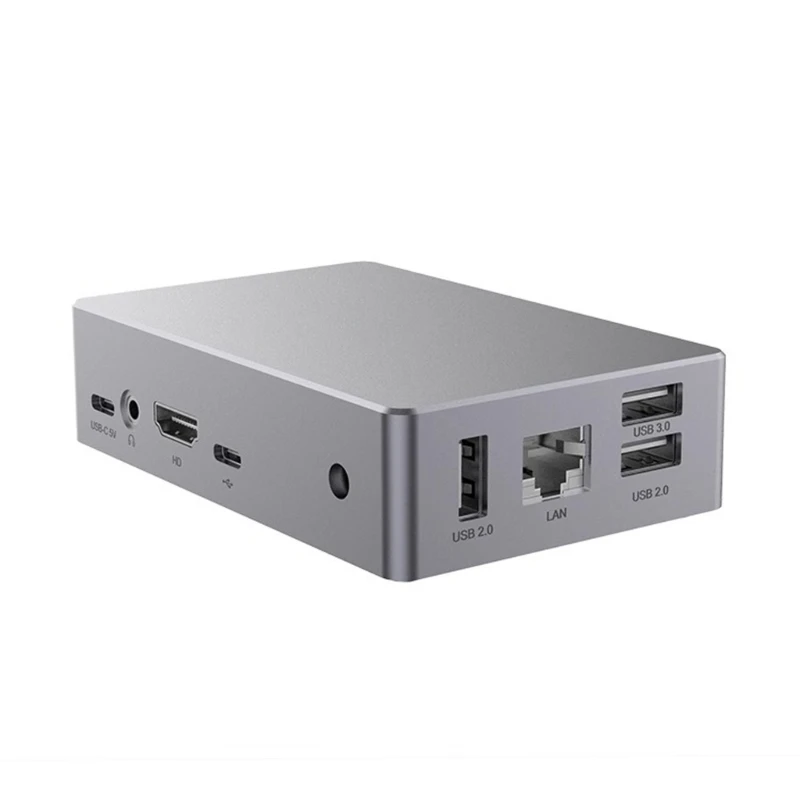 

Aluminum Protective Box Enclosure for Raspberry 5 5B