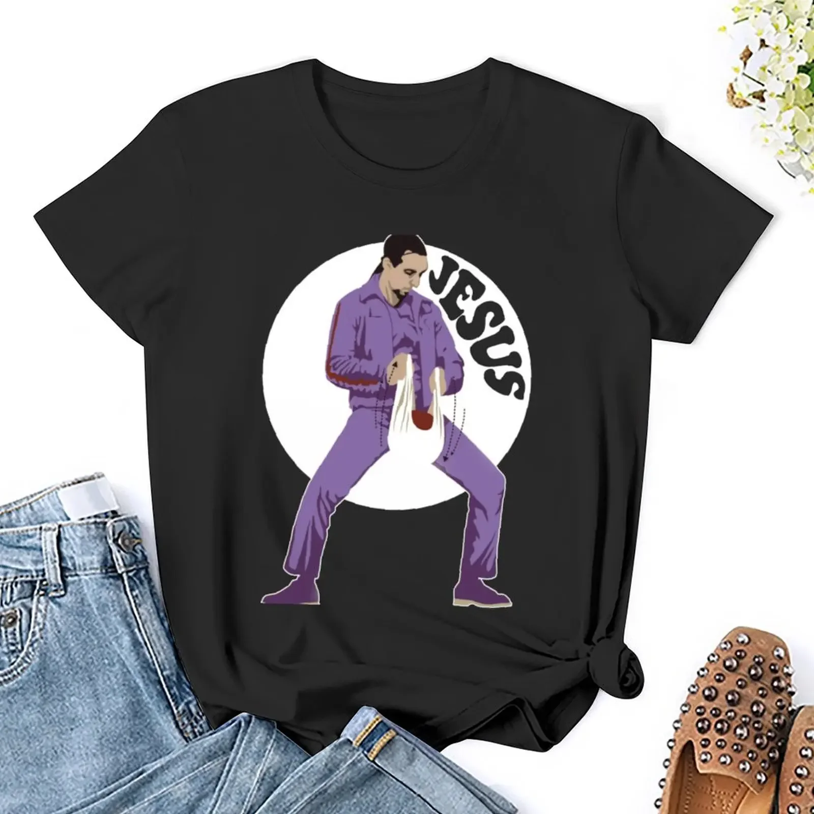 Футболка The Jesus - Big Lebowski футболка с короткими рукавами новое издание хлопковые