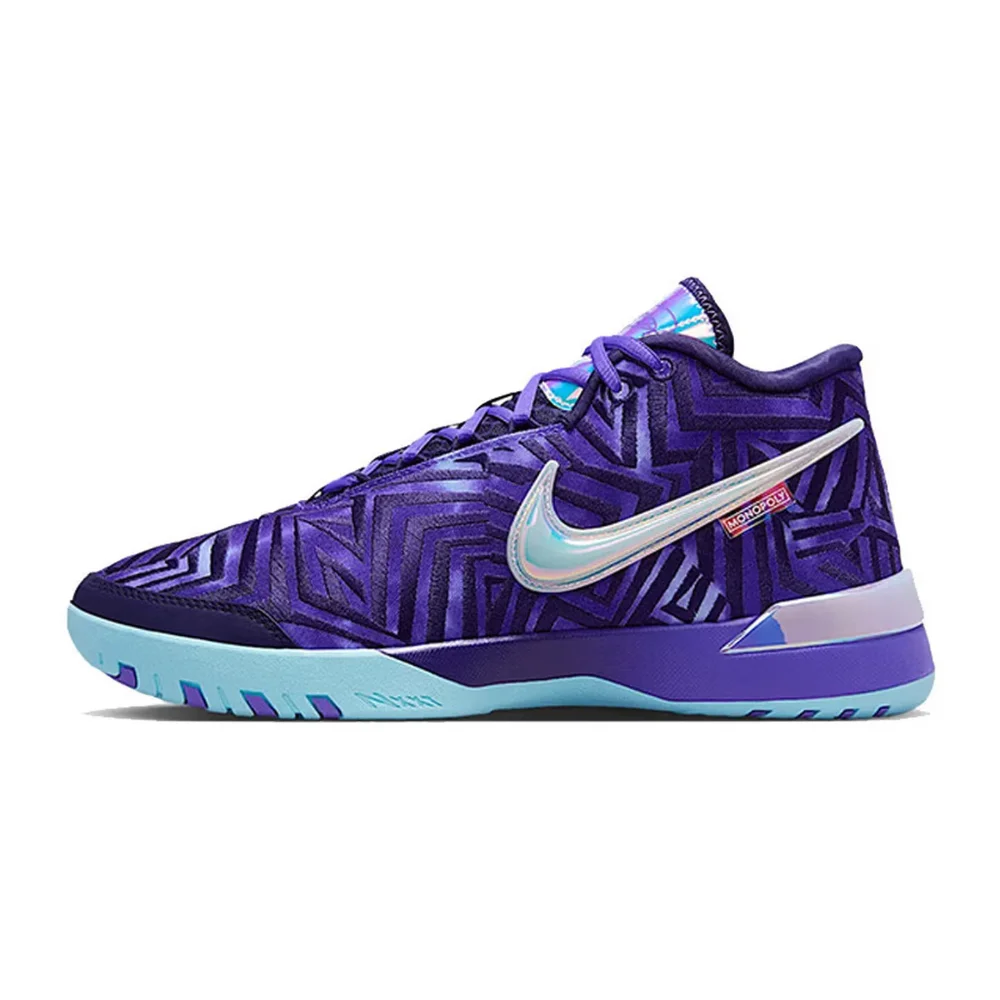 Фото Мужские баскетбольные кроссовки Nike LEBRON: удобные, стильные, универсальные, нескользящие, прочные, с амортизацией, для тренировок, модель IB1271-501 №2