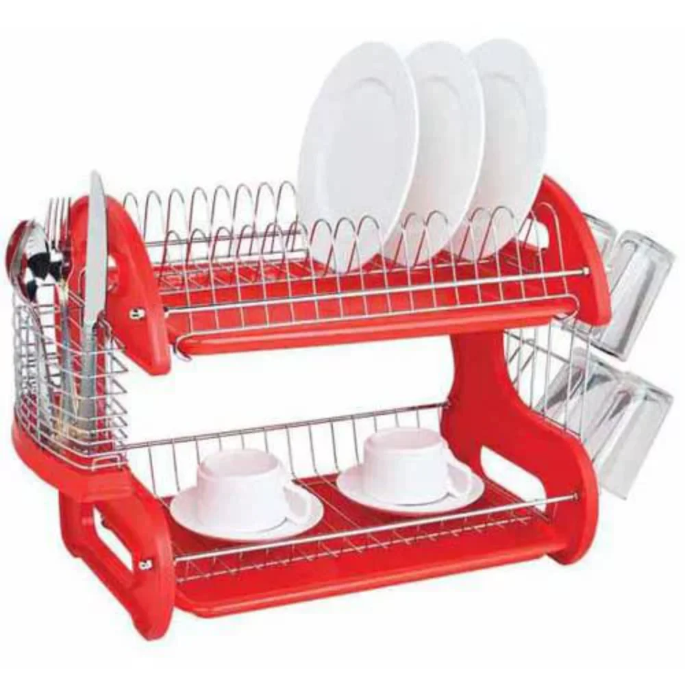 

2 Tier Dish Drainer kitchen sink holder kitchen accessories organizer
