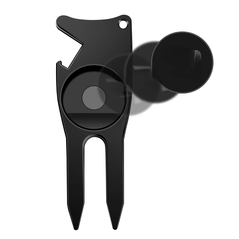 

High Quality Blank Metal Multi-Function Golf Tournament Magnetic Ball Marker Golf Divot Tool