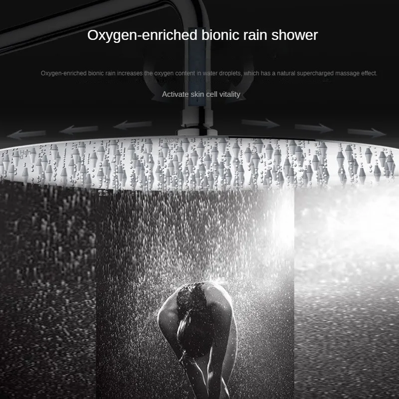 

Premium Stainless Steel Large Top Spray Shower Head for Luxurious Bathroom Experience