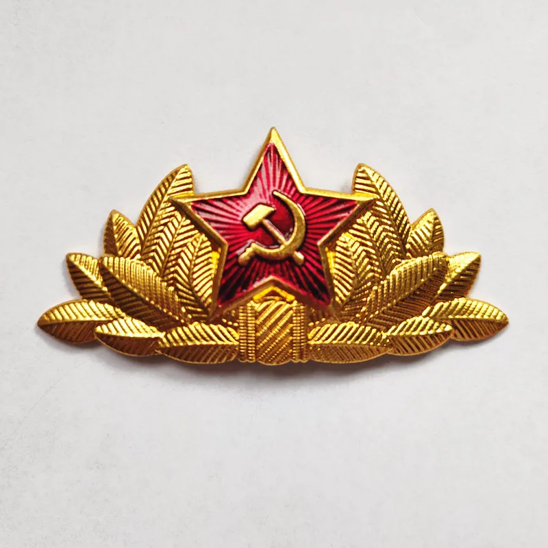 Значок офицера резерва Советского Союза 1920-х годов большой какад пятизвездочный