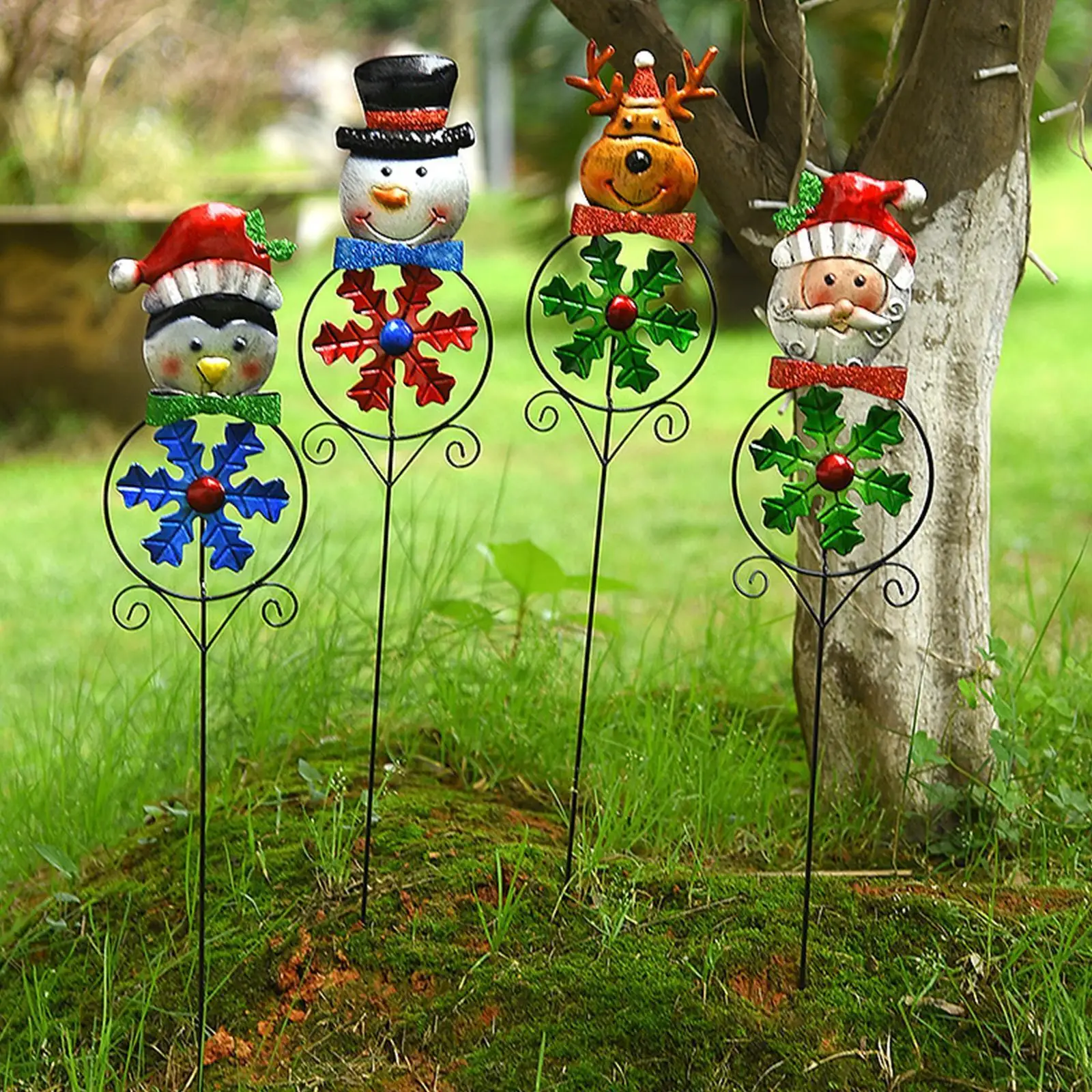 

Christmas Rotatable Windmill Highlights Wheel Windmill For Children Outdoor Activities Wind Spinner Garden Yard Decoration P0r7