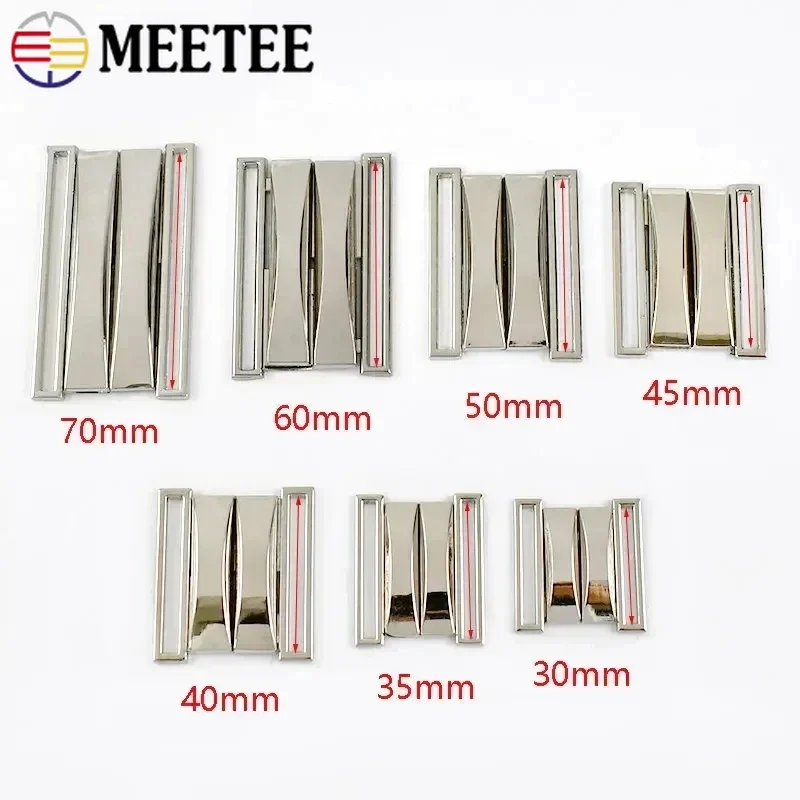 2/5 шт. 30-70 мм металлическая пряжка для пальто кнопки ремня застежка одежды