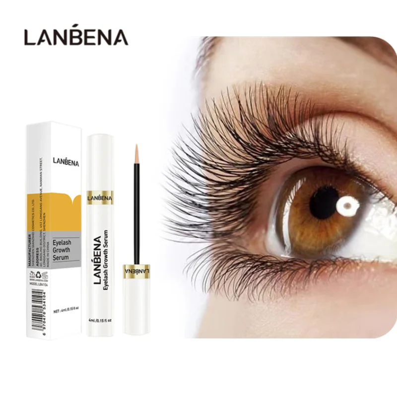 

Eyelash Growth Serum Fast Growing Lash Enhancer Longer Fuller Thicker Lashes Extension Liquid Eyelashes Eyebrows Care Products