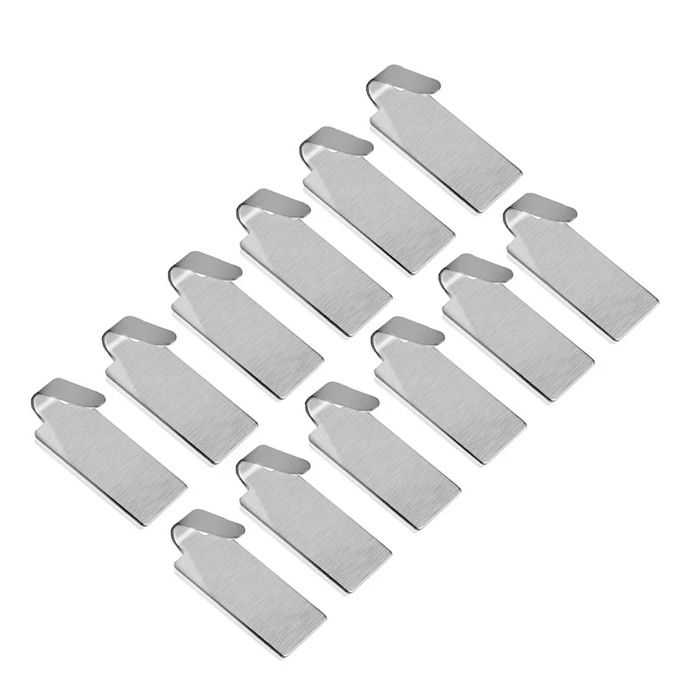 

Towel Hooks Stainless Steel Adhesive Wall Hooks Hanger Towel Hooks Towel Racks for Bathroom 6 PCS/ Pack