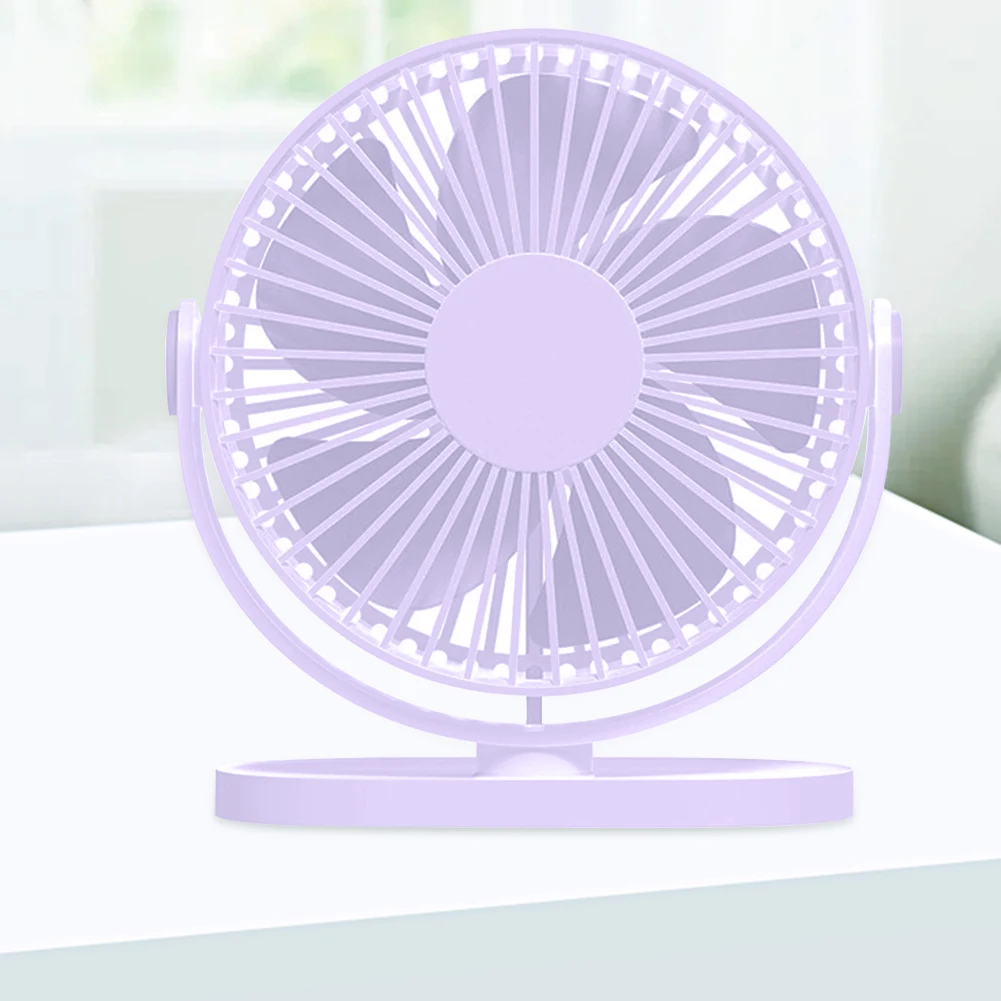 

Desktop Table Cooling Fan Quiet Operation Personal USB Desk Fan Can Be Hung Or Stood 90 Angle Adjustment for Home Office Camping